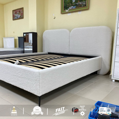 2025 Round Edge Optional Ottoman Bed