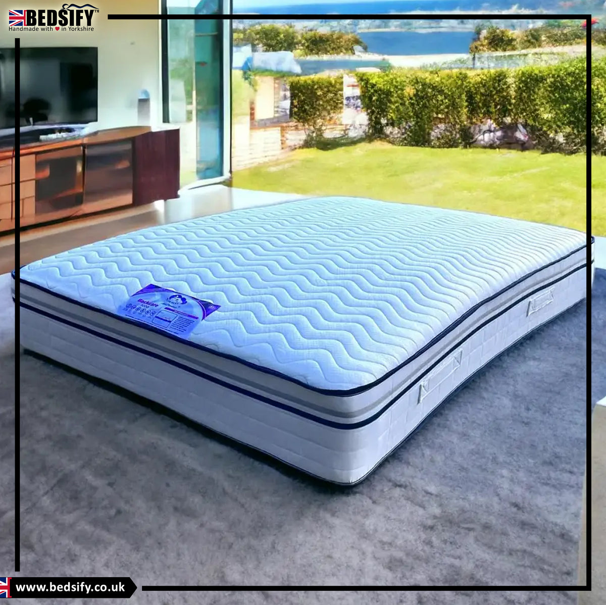 BACKCARE LUXURY 2000 POCKET MATTRESS